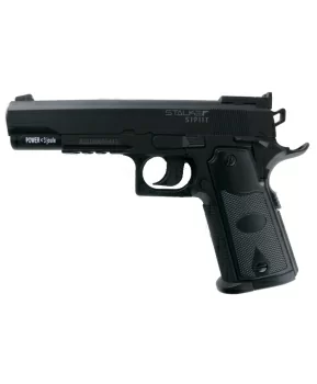 Пистолет Stalker S1911T кал.4,5мм, пластик,черный 