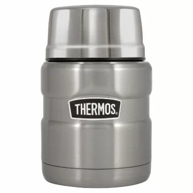 Термос для еды THERMOS SK3000-SBK  0,47 л, нерж.сталь, стальной