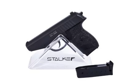 Пистолет Stalker SA230 Spring, кал.6мм, металл, магазин 8шар, черн.