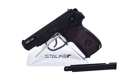 Пистолет Stalker SPM (аналог ПМ) кал.4,5мм, пластик, черный 