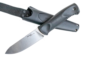 Нож BAT-B (Stonewash, Black)